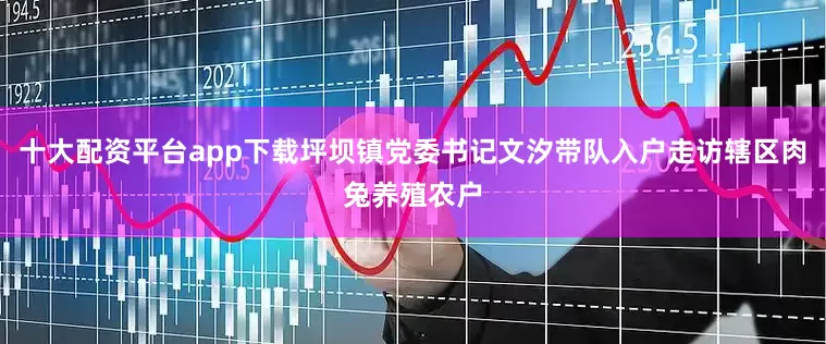 十大配资平台app下载坪坝镇党委书记文汐带队入户走访辖区肉兔养殖农户
